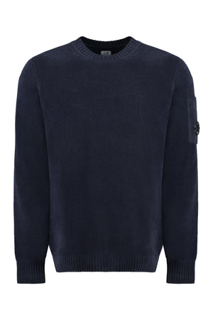 Cotton crew-neck sweater-0